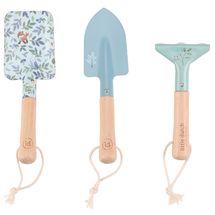 Blue set of garden tools Forest Friends LD9111 Little Dutch 1