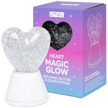 Heart Magic Glow glitter lamp LL-GLOWHEART Little L 1