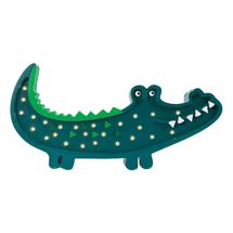 Little Lights Crocodile Lamp Papkin Green LL052-375 Little Lights 1