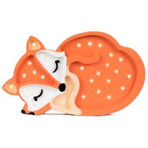 Little Lights Fox Lamp Wild Orange LL001-316 Little Lights 1