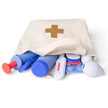 Silicone doctor playset LL037-001 Little L 1