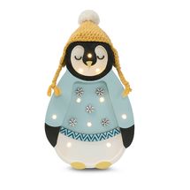Little Lights Penguin Lamp blue LL067-436 Little Lights 1