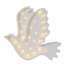 Little Lights Dove Lamp white LL076-001 Little Lights 1