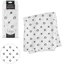 bamboo muslin swaddle - Hugs & Kisses LLJ-121-005-011 Lulujo 1