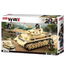 Army WWII - German Tank 2in1 SL-M38-B0693 Sluban 1