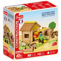 My first farm wtih tractor 80 pieces JJ8238 Jeujura 1