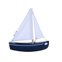 Boat Le Sloop navy blue 21cm TI-N202-SLOOP-BLEU-MARINE Tirot 1