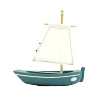 Boat Le Misainier green abyss 22cm TI-N205-MISAINIER-VERT-ABYSSES Tirot 1