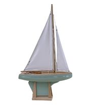 Sailboat Le Beajour sea green 40cm TI-N702-BEAJOUR-VERT-EAU-40 Tirot 1