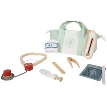 Doctor Bag Play Set sage green LE12739 Small Foot company 1
