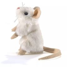 Finger puppet White mouse FO-2776 Folkmanis 1