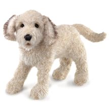 Handpuppet Labradoodle dog FO-3136 Folkmanis 1