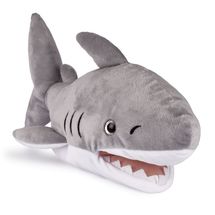 Grey shark hand puppet HO3409 Histoire d'Ours 1