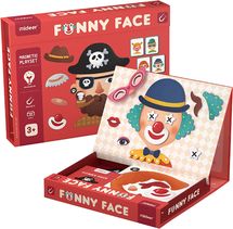 Funny Face Magnetic Playset MD1038 Mideer 1