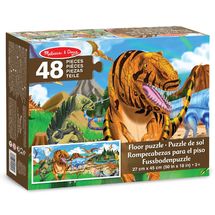 Land of Dinosaurs Floor Puzzle - 48 Pieces M&D10442-4548 Melissa & Doug 1