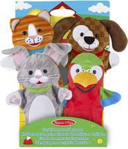 Playful Pets Hand Puppets MD19084 Melissa & Doug 1