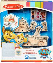 PAW Patrol Wooden Craft Kit - Vehicles MD-33266 Melissa & Doug 1