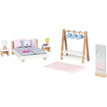 Miniature doll furniture Bedroom GK51468 Goki 1
