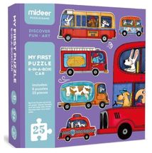 My First Puzzle Car Family MD0077 Mideer 1