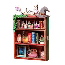 Mini Book Nook Magic Bookshelf T-CT100 Cartartem 1