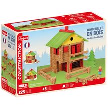 My wooden chalet 225 pieces JJ1804 Jeujura 1