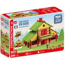 My wooden chalet 330 pieces JJ1805 Jeujura 1