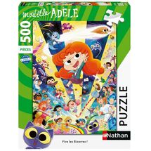 Puzzle Mortelle Adèle 500 pieces N12000983 Nathan 1