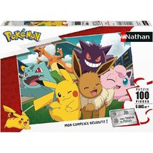Puzzle Pikachu and Pokemon 100 pcs N867745 Nathan 1