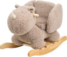 Rocking toy Rhino Teddy taupe NA544023 Nattou 1