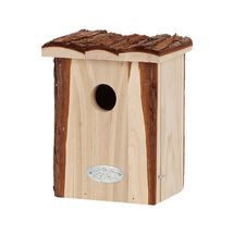 Winter wren bird house with bark roof ED-NK110 Esschert Design 1