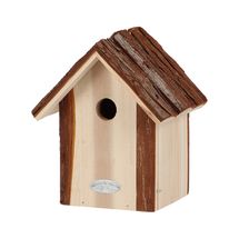Blue tit bird house with bark roof ED-NK111 Esschert Design 1
