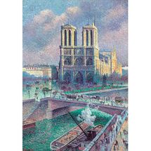 Notre-Dame de Paris by Luce K1219-100 Puzzle Michele Wilson 1