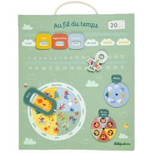 Calendar Over time green - FR LL83661 Lilliputiens 1