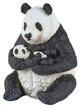 Panda sitting and baby figure PA50196 Papo 1