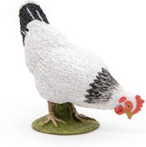 Pecking White Hen Figurine PA51160-3621 Papo 1