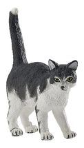 black and white cat figure PA54041 Papo 1
