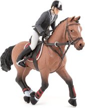 Show horse and rider figurine PA-51561 Papo 1