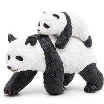 Panda and her baby figure PA50071-3119 Papo 1