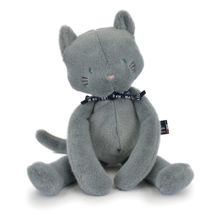 Méloé Cat Plush Toy 37cm - Grey MA0261 Maïlou Tradition 1