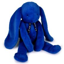 Méloé Rabbit Plush Toy 37cm - Electric Blue MA0325 Maïlou Tradition 1