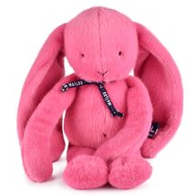 Méloé Rabbit Plush Toy 37cm - Pink Bubble Gum MA0295 Maïlou Tradition 1