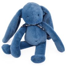 Méloé Rabbit Plush Toy 37cm - Intense blue MA0037 Maïlou Tradition 1