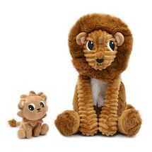 Lion plush toy dad and his baby DE76210 Les Déglingos 1