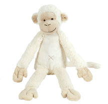 off-white Monkey Mickey plush 43cm HH130141 Happy Horse 1