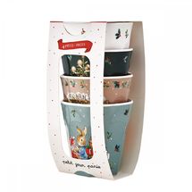 4 Tumblers Peter Rabbit Christmas PJ-BP711NAS Petit Jour 1