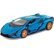 Miniature car Lamborghini blue UL-H7613 Ulysse 1