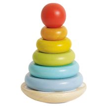 Rainbow stacker in wood TV-PL011 Le Toy Van 1