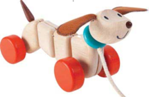 Teck the little dog to pull PT5101 Plan Toys, The green company 1