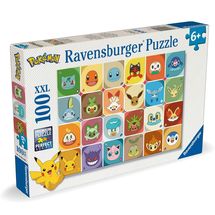 Puzzle Pokemon Faces 100 pcs XXL RAV12004320 Ravensburger 1