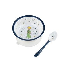 The Little Prince suction bowl with spoon blue PJ-PP702U Petit Jour 1